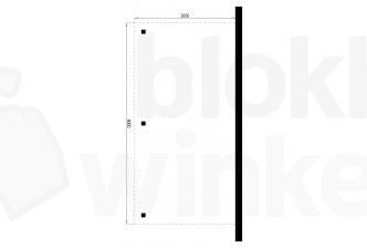 Outback Geïmpregneerde Aanbouw Carport 300x600