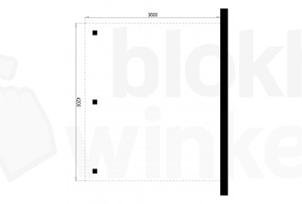 Outback Geïmpregneerde Aanbouw Carport 360x420