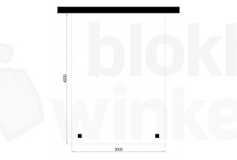 Outback Geïmpregneerde Aanbouw Veranda 300x420