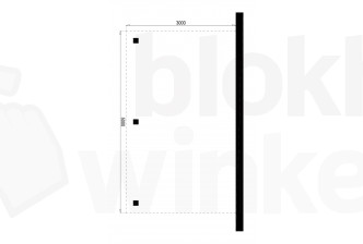 Outback Douglas Aanbouw Carport 300x500