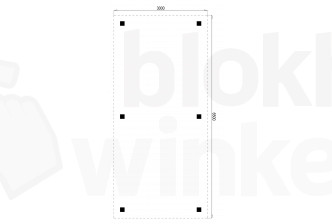 Outback Douglas Vrijstaande Carport 300x650