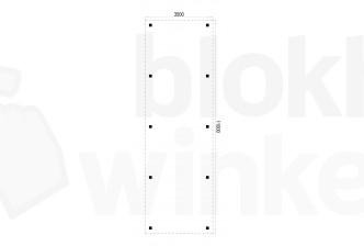 Outback Douglas Vrijstaande Carport 350x1100