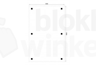 Outback Douglas Vrijstaande Carport 350x550