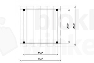 Outback Douglas Vrijstaande Veranda 300x300