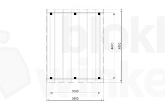 Outback Douglas Vrijstaande Veranda 350x450