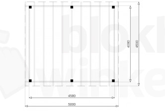 Outback Douglas Vrijstaande Veranda 500x450
