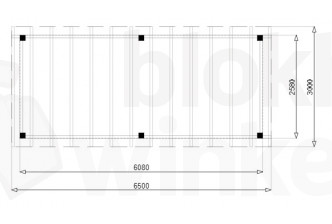 Outback Douglas Vrijstaande Veranda 650x300