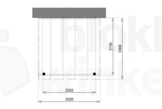 Outback Geïmpregneerde Aanbouw Veranda 300x300