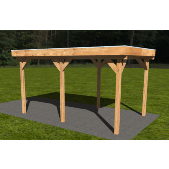 Actie Douglas Overkapping 500x300