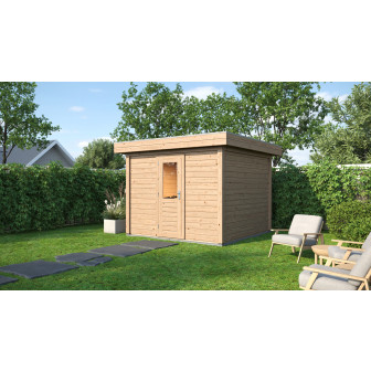 Lugarde Select Modern tuinhuis Groningen 300x300cm - Onbehandeld