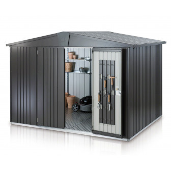 Biohort metalen tuinhuis Europa 6