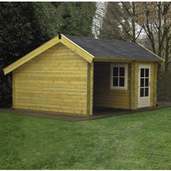 Lugarde blokhut Calais 400x500 geïmpregneerd