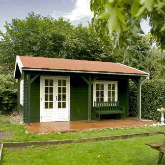 Lugarde blokhut Malibu 300x400 geïmpregneerd