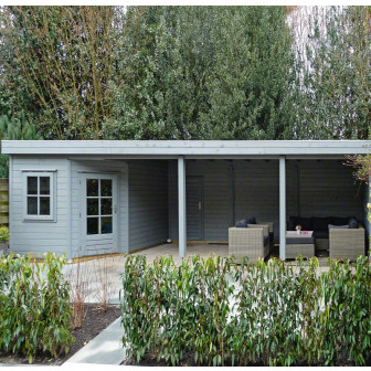 Lugarde tuinhuis Prima Lisa 300x840 geïmpregneerd