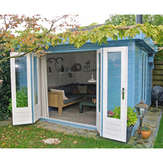 Lugarde tuinhuis Prima Vianen 360x300 V1 geïmpregneerd