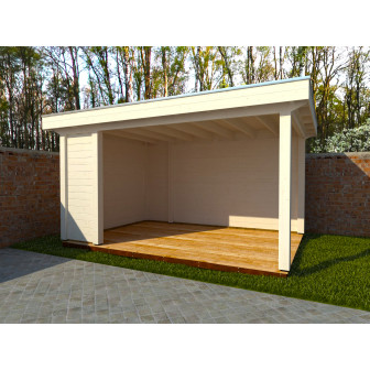 Houten Lugarde Veranda Arnhem 486x200 geïmpregneerd