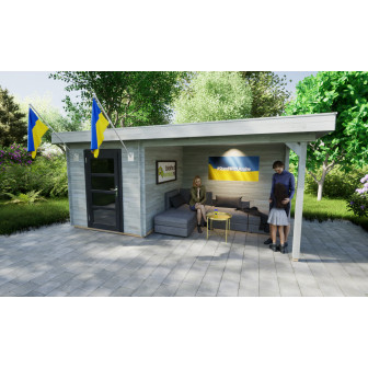 Actieblokhut Kiev geïmpregneerd