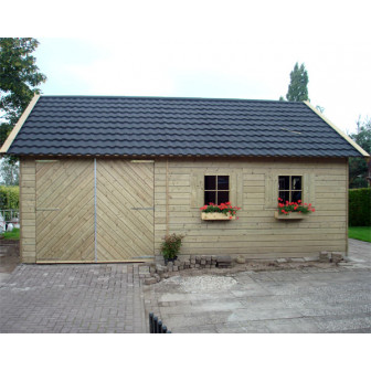 Woodford houtskeletbouw garage Berkeley 550x650