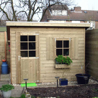 Woodford houtskeletbouw tuinhuis Columbus 250x400