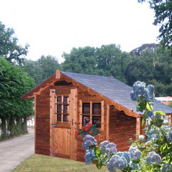 Woodford houtskeletbouw tuinhuis Rockford 250x350