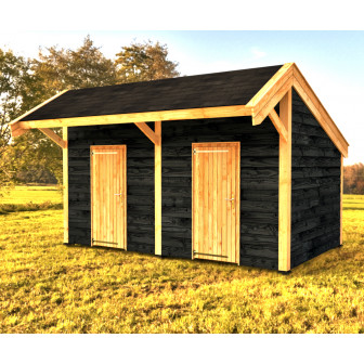 Woodvision Kapschuur Modulair Delfland 500x230 (2 vakken)