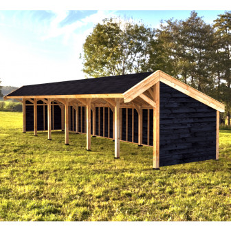 Woodvision Kapschuur Modulair Eemland 2100x310 (6 vakken)