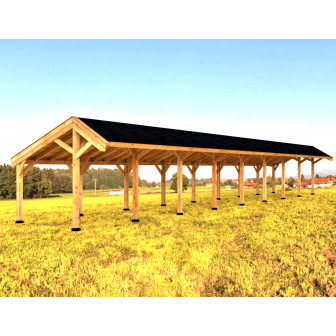 Woodvision Kapschuur Modulair Waterland 2800x310 (8 vakken)