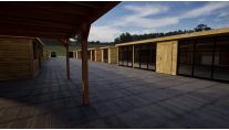 Groot maatwerk behandeld tuinhuis