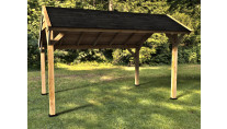 Woodvision Kapschuur Comfort 400x250 zonder wanden