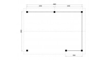 Plattegrond Lugarde blokhut Hamilton 350x486 gecoat