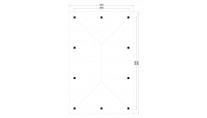 Plattegrond Lugarde Veranda 360x600