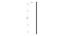 Plattegrond Houten Outback Douglas Aanbouw Carport 300x1000