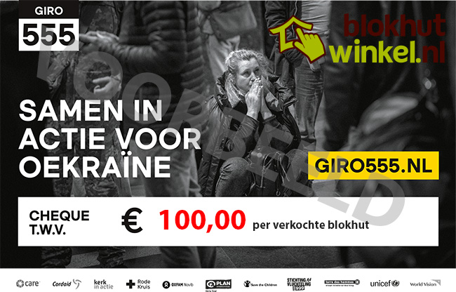 voorbeeld cheque giro 555 tbv oekraine